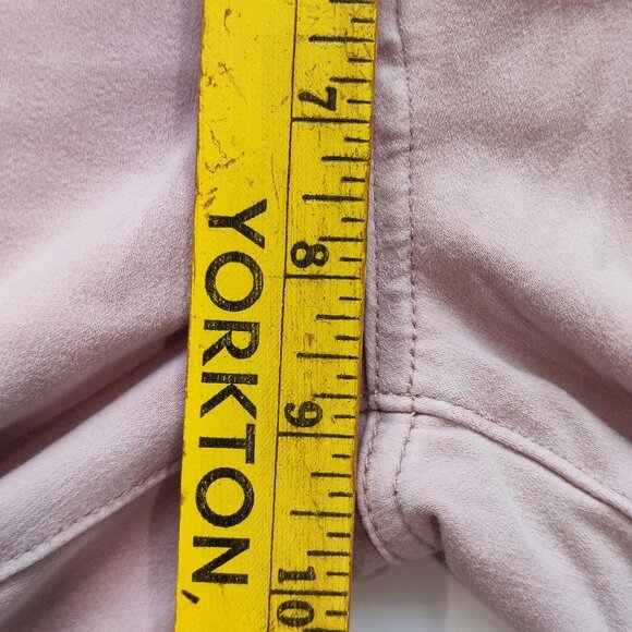 Silver Jeans utility slim crop cargo pants light pink women's size W31/L25 - Picture 14 of 15